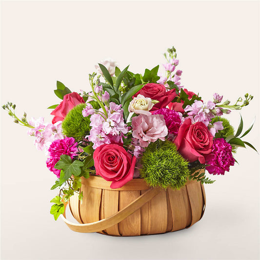 Radiance in Bloom Basket –  Awesome Blossom Flowers And Gifts, Citrus Heights CA