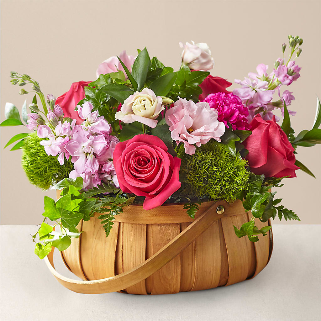 Radiance in Bloom Basket –  Awesome Blossom Flowers And Gifts, Citrus Heights CA