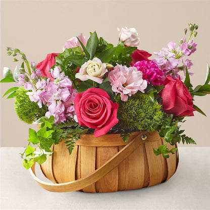 Radiance in Bloom Basket –  Awesome Blossom Flowers And Gifts, Citrus Heights CA