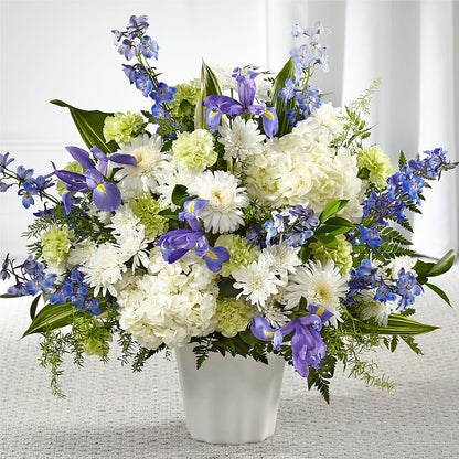 Soft Serenity Floor Basket –  Awesome Blossom Flowers And Gifts, Citrus Heights CA