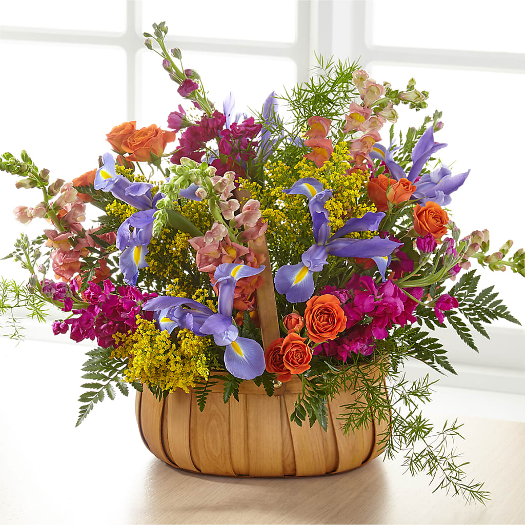 Garden of Life Basket –  Awesome Blossom Flowers And Gifts, Citrus Heights CA