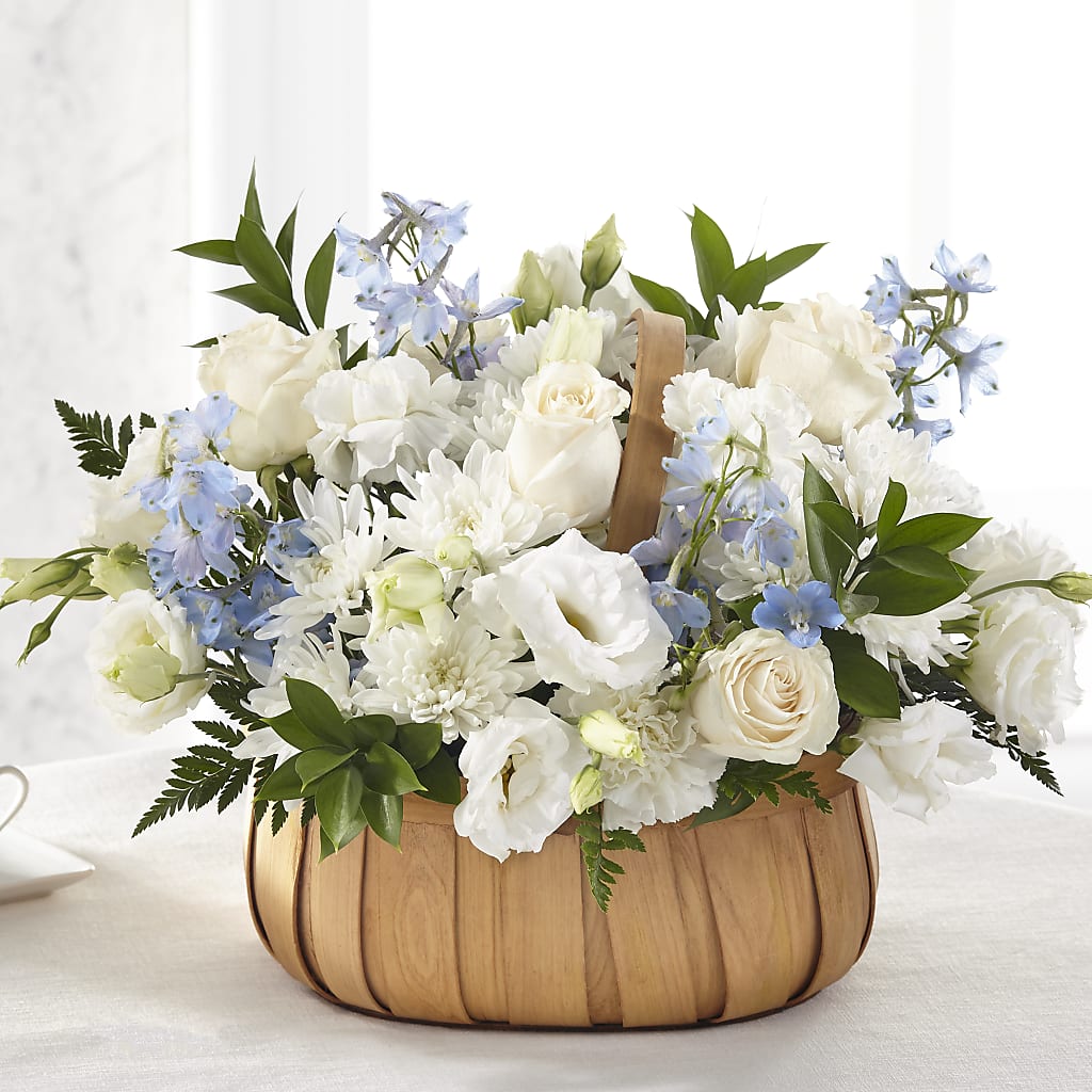 Sincerely Heartfelt Basket –  Awesome Blossom Flowers And Gifts, Citrus Heights CA
