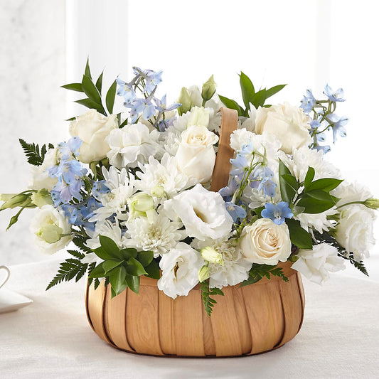 Sincerely Heartfelt Basket –  Awesome Blossom Flowers And Gifts, Citrus Heights CA