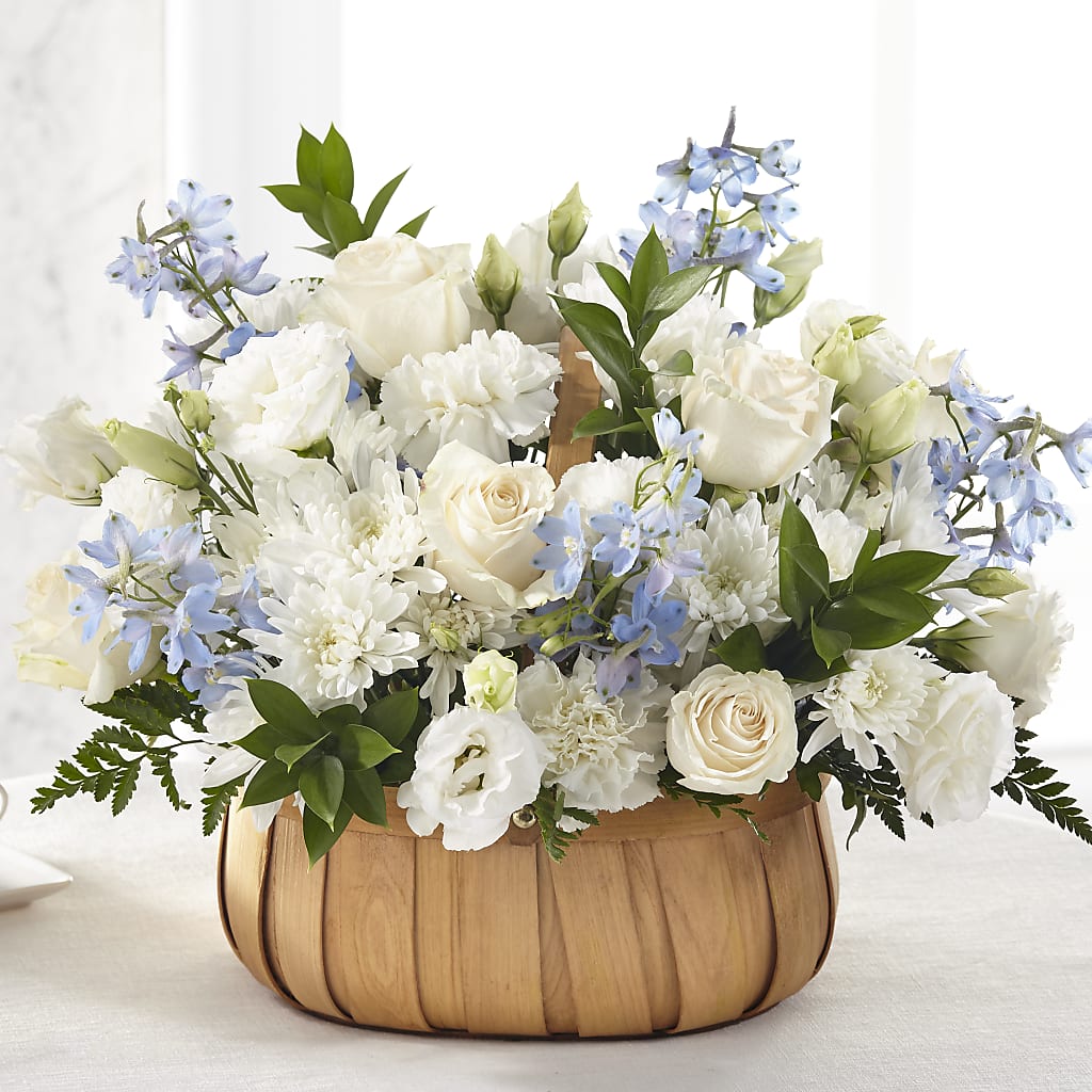 Sincerely Heartfelt Basket –  Awesome Blossom Flowers And Gifts, Citrus Heights CA