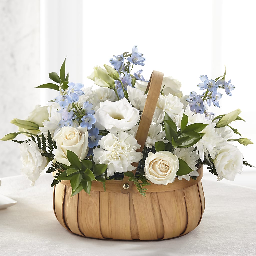 Sincerely Heartfelt Basket –  Awesome Blossom Flowers And Gifts, Citrus Heights CA