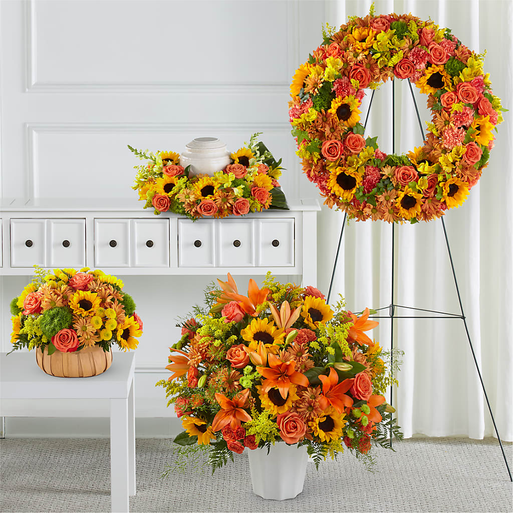 Heart of Gold Bundles –  Awesome Blossom Flowers And Gifts, Citrus Heights CA
