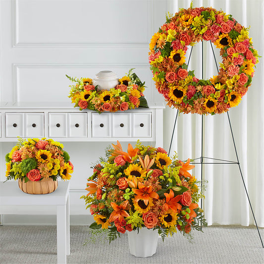 Heart of Gold Bundles –  Awesome Blossom Flowers And Gifts, Citrus Heights CA