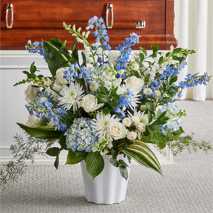 Everlasting Memories Floor Basket –  Awesome Blossom Flowers And Gifts, Citrus Heights CA