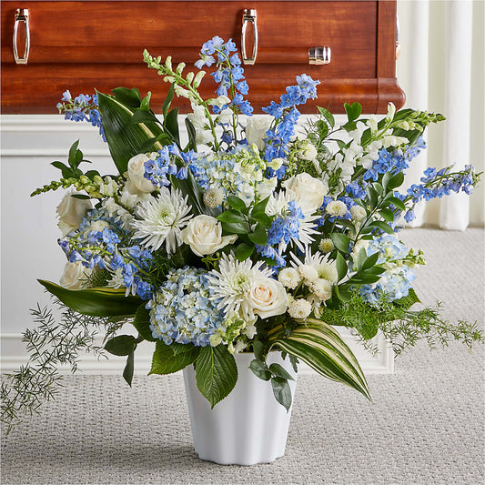 Everlasting Memories Floor Basket –  Awesome Blossom Flowers And Gifts, Citrus Heights CA