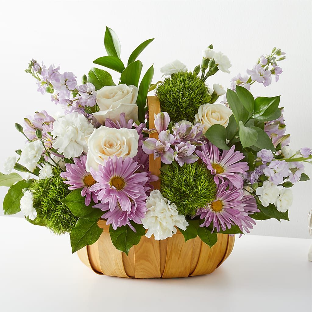 Peace & Love Basket –  Awesome Blossom Flowers And Gifts, Citrus Heights CA