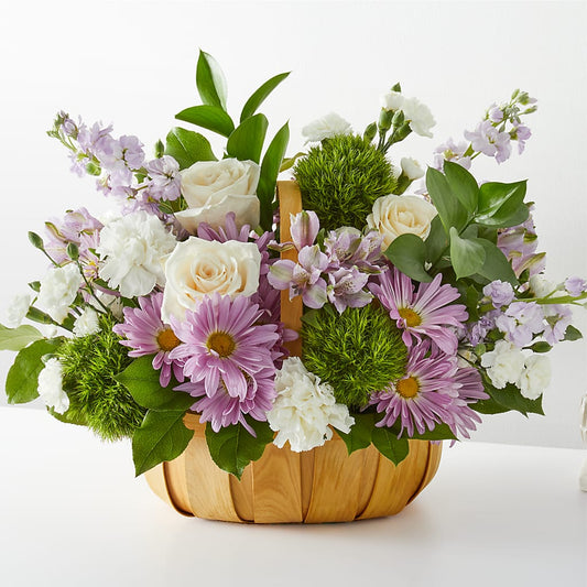Peace & Love Basket –  Awesome Blossom Flowers And Gifts, Citrus Heights CA