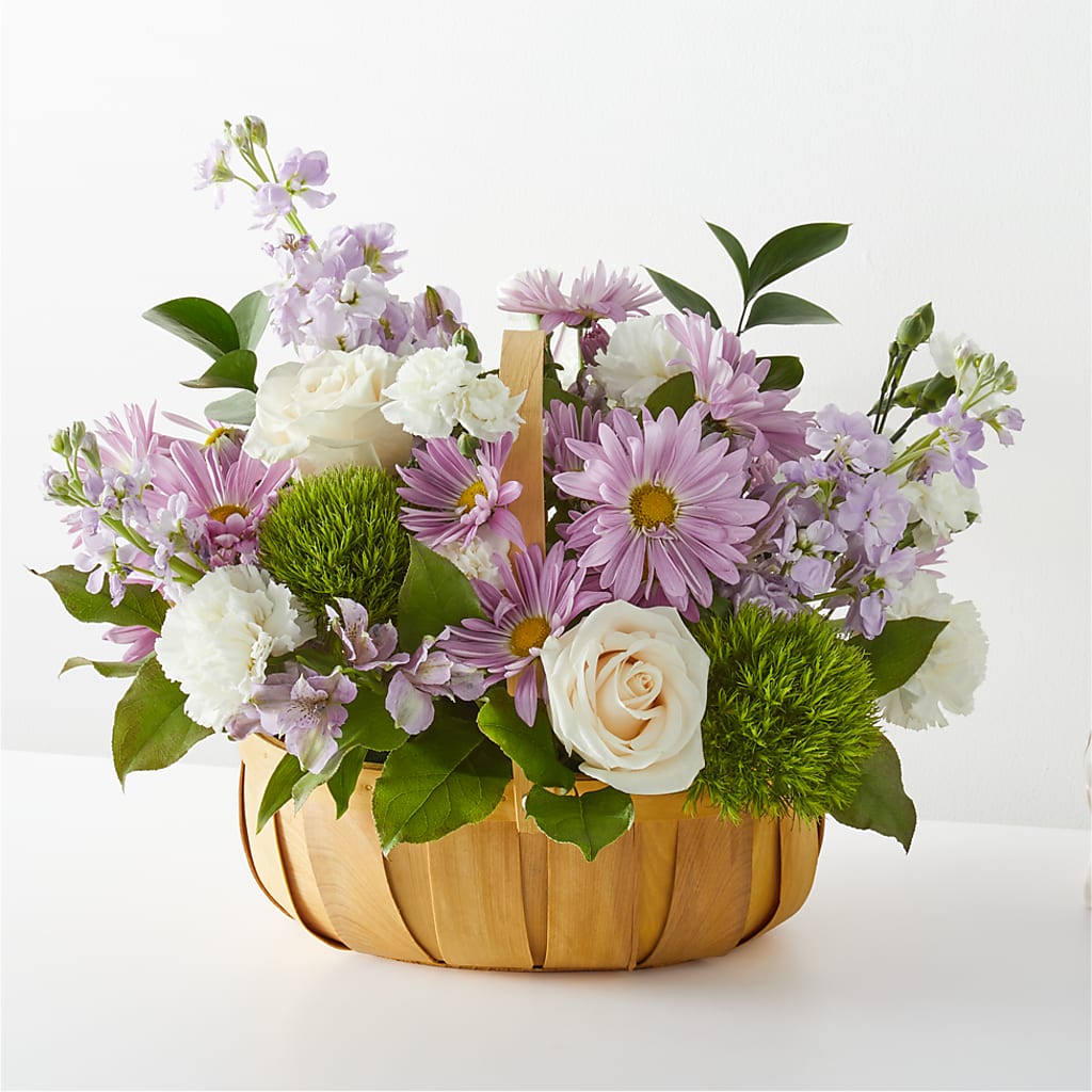 Peace & Love Basket –  Awesome Blossom Flowers And Gifts, Citrus Heights CA