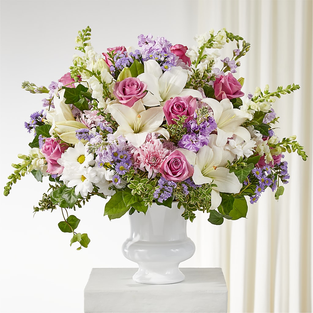 Remarkable Life Urn Arrangement –  Awesome Blossom Flowers And Gifts, Citrus Heights CA