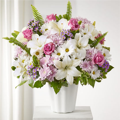 Warmest Thoughts Tabletop Basket –  Awesome Blossom Flowers And Gifts, Citrus Heights CA