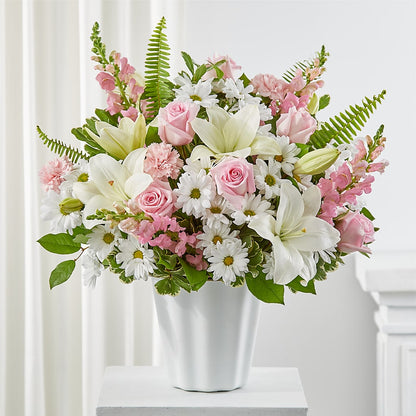 Soft Touch Tabletop Basket –  Awesome Blossom Flowers And Gifts, Citrus Heights CA