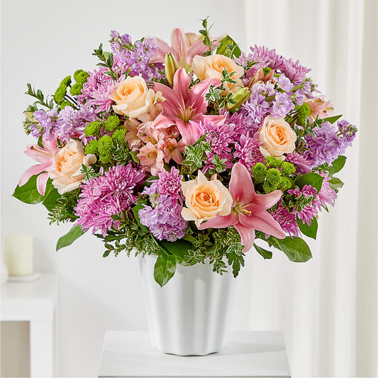 Supportive Embrace Tabletop Basket –  Awesome Blossom Flowers And Gifts, Citrus Heights CA
