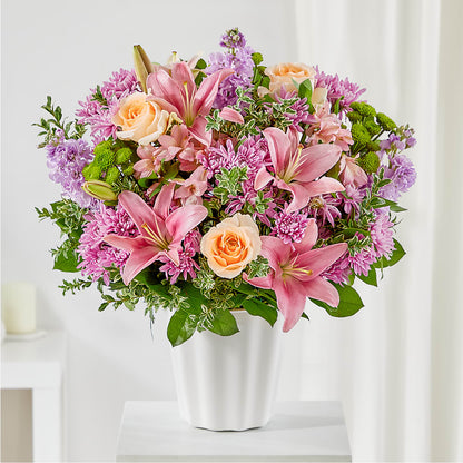 Supportive Embrace Tabletop Basket –  Awesome Blossom Flowers And Gifts, Citrus Heights CA