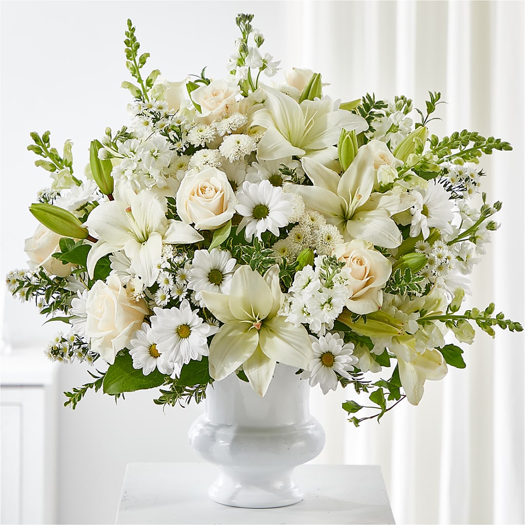 Uplifting Urn Arrangement –  Awesome Blossom Flowers And Gifts, Citrus Heights CA