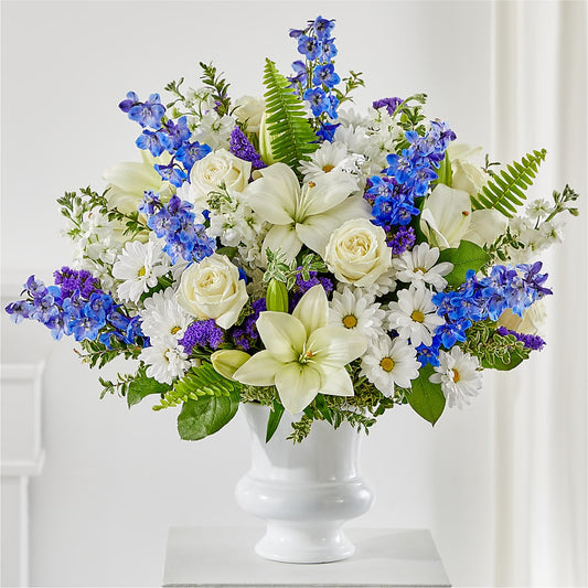Expressions of Hope Urn Arrangement –  Awesome Blossom Flowers And Gifts, Citrus Heights CA