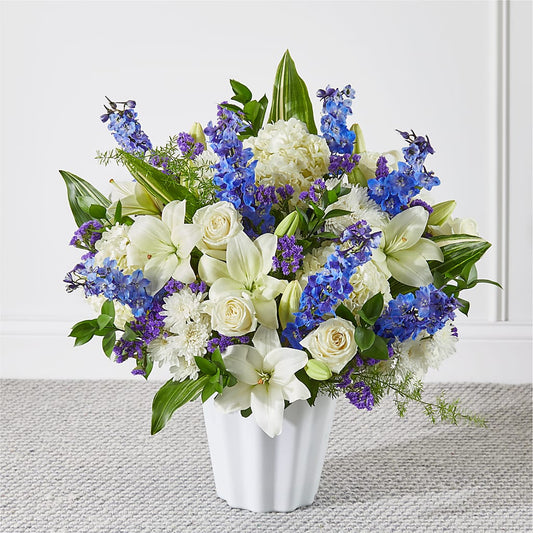 Take Comfort Floor Basket –  Awesome Blossom Flowers And Gifts, Citrus Heights CA