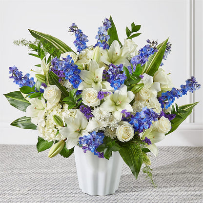 Take Comfort Floor Basket –  Awesome Blossom Flowers And Gifts, Citrus Heights CA