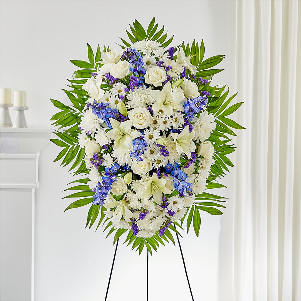 At Rest Standing Spray –  Awesome Blossom Flowers And Gifts, Citrus Heights CA
