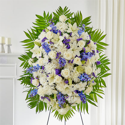At Rest Standing Spray –  Awesome Blossom Flowers And Gifts, Citrus Heights CA