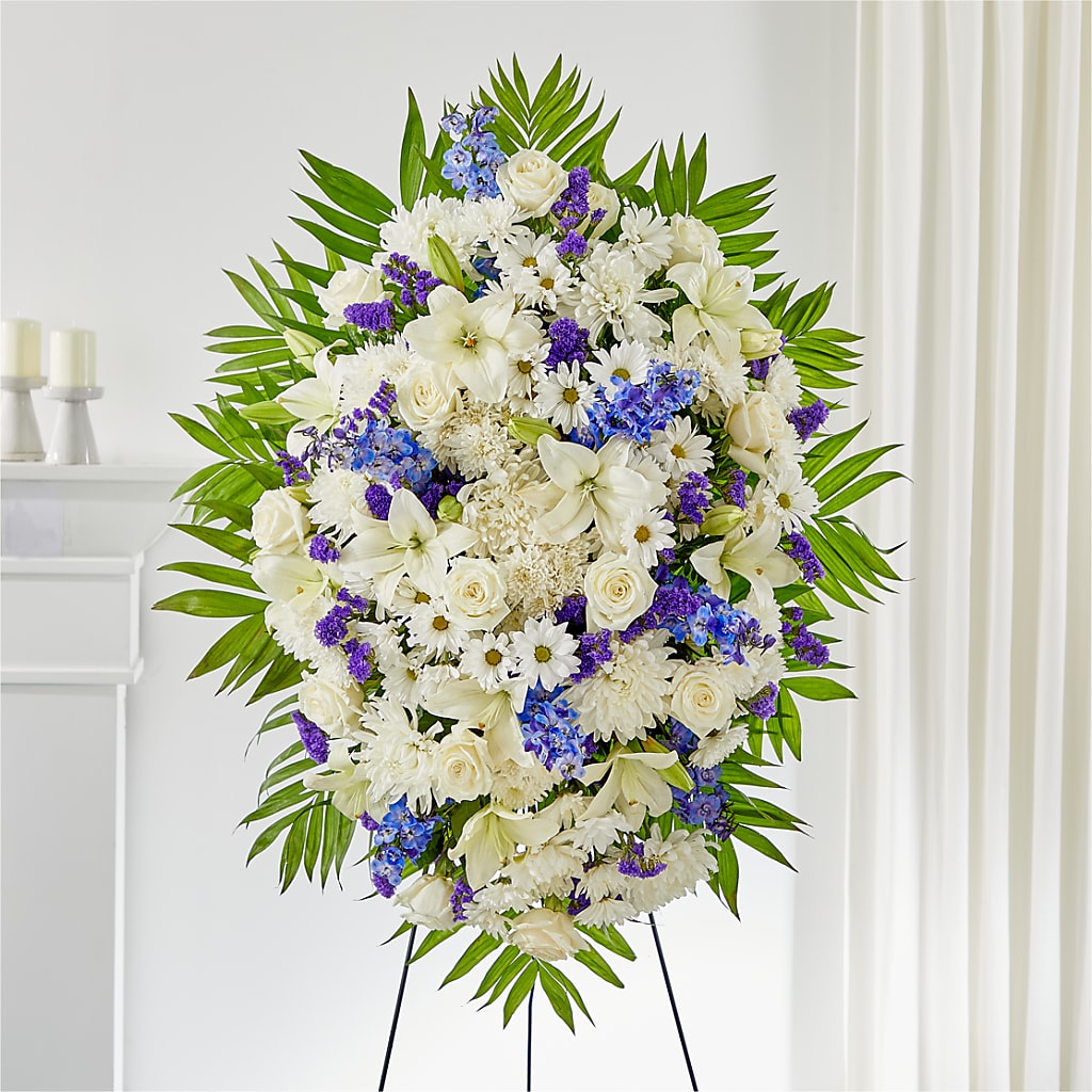 At Rest Standing Spray –  Awesome Blossom Flowers And Gifts, Citrus Heights CA