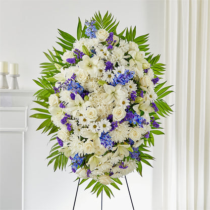 At Rest Standing Spray –  Awesome Blossom Flowers And Gifts, Citrus Heights CA
