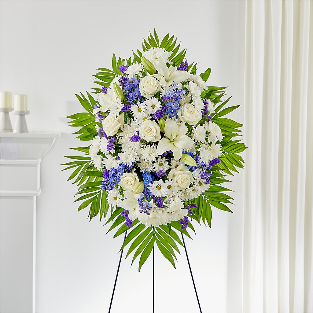 At Rest Standing Spray –  Awesome Blossom Flowers And Gifts, Citrus Heights CA