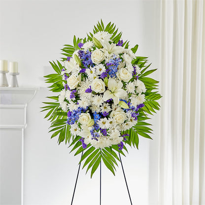 At Rest Standing Spray –  Awesome Blossom Flowers And Gifts, Citrus Heights CA
