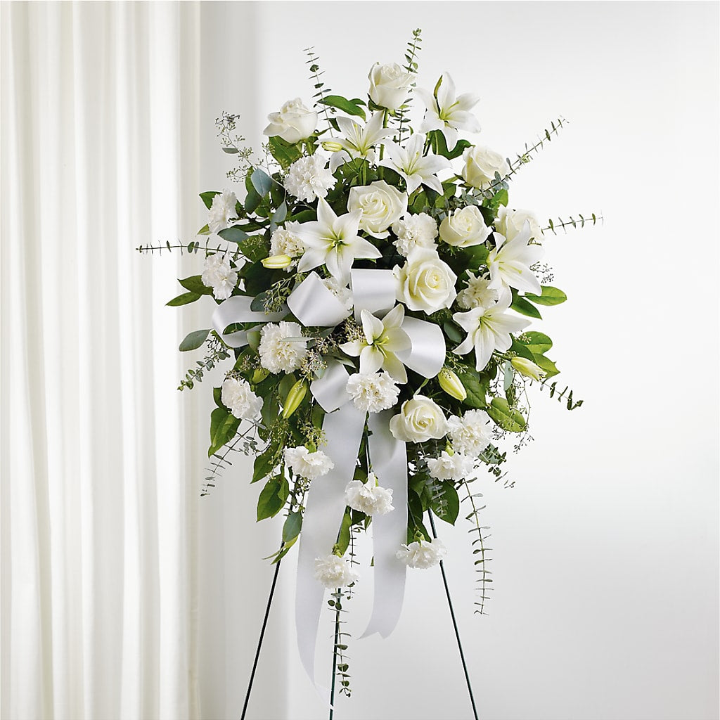 With Care Standing Spray –  Awesome Blossom Flowers And Gifts, Citrus Heights CA