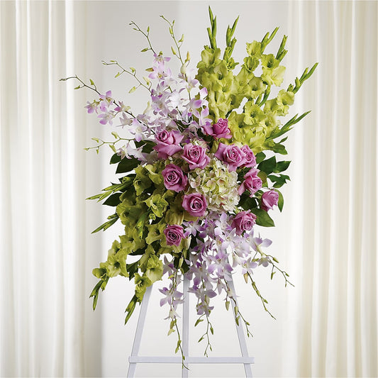 Lasting Legacy Standing Spray –  Awesome Blossom Flowers And Gifts, Citrus Heights CA