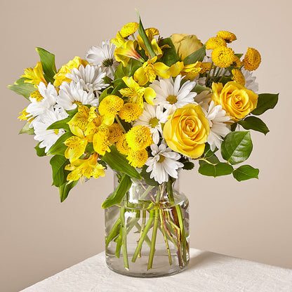 Sunny Sentiments Bouquet –  Awesome Blossom Flowers And Gifts, Citrus Heights CA
