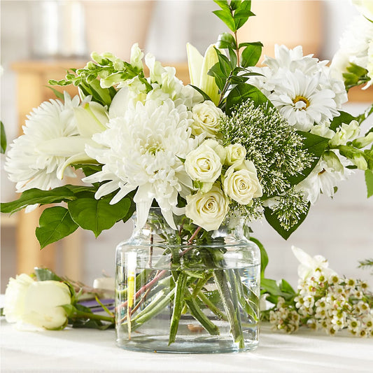 Classic Ivory – A Florist Original –  Awesome Blossom Flowers And Gifts, Citrus Heights CA