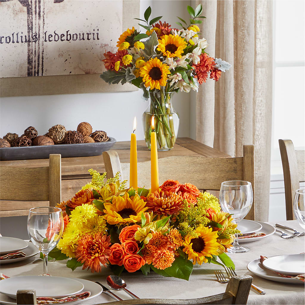 Golden Gathering Bundle –  Awesome Blossom Flowers And Gifts, Citrus Heights CA