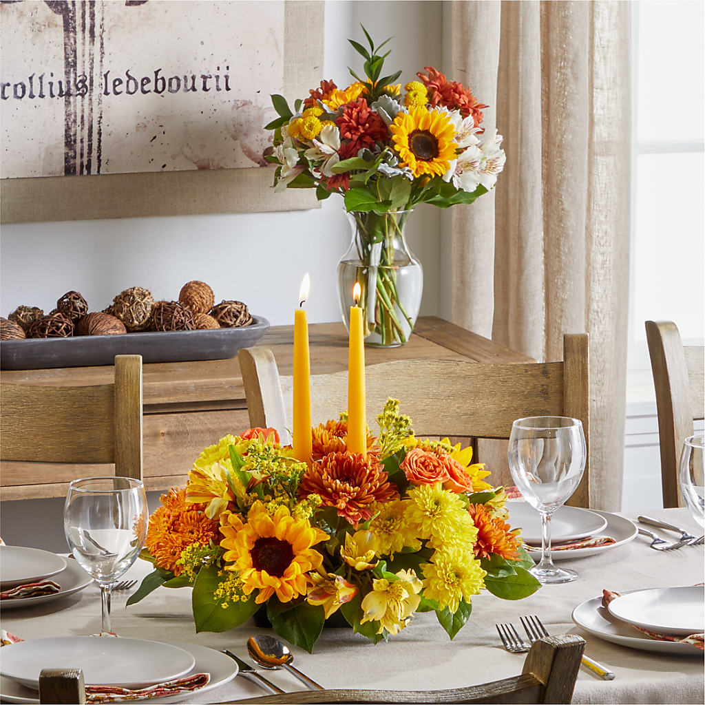 Golden Gathering Bundle –  Awesome Blossom Flowers And Gifts, Citrus Heights CA