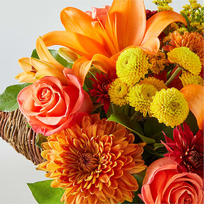 Bouquet of Blessings Cornucopia –  Awesome Blossom Flowers And Gifts, Citrus Heights CA