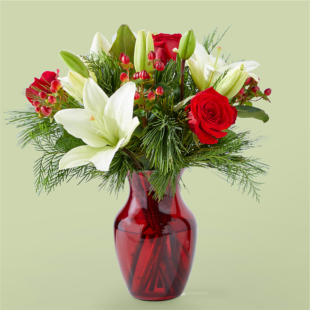 Evergreen Delight Bouquet –  Awesome Blossom Flowers And Gifts, Citrus Heights CA