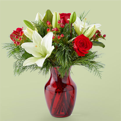 Evergreen Delight Bouquet –  Awesome Blossom Flowers And Gifts, Citrus Heights CA