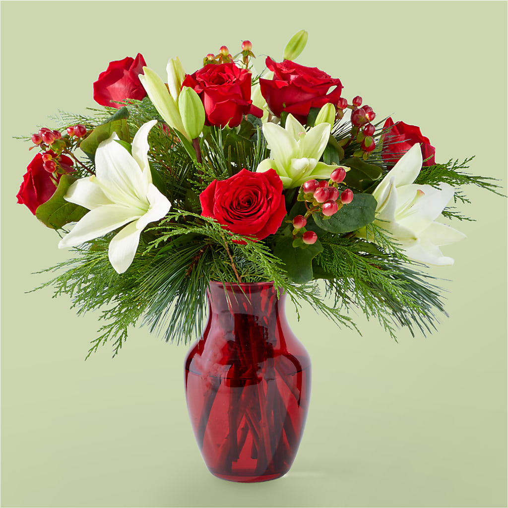 Evergreen Delight Bouquet –  Awesome Blossom Flowers And Gifts, Citrus Heights CA