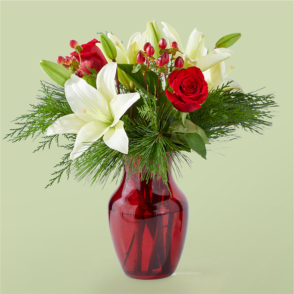 Evergreen Delight Bouquet –  Awesome Blossom Flowers And Gifts, Citrus Heights CA