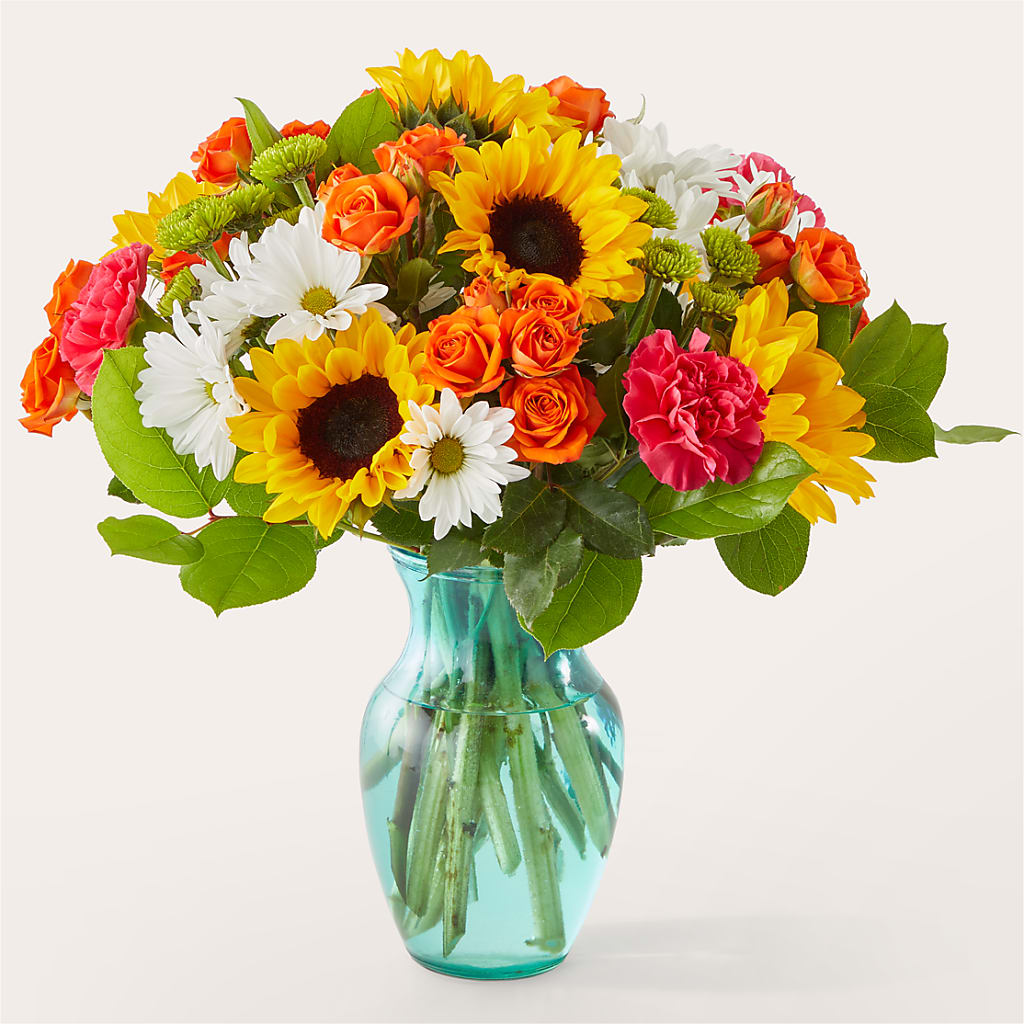 Sun-drenched Blooms Bouquet –  Awesome Blossom Flowers And Gifts, Citrus Heights CA