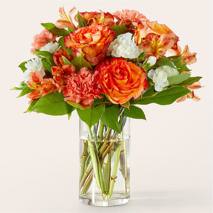 Apricot Glow Bouquet –  Awesome Blossom Flowers And Gifts, Citrus Heights CA