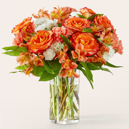 Apricot Glow Bouquet –  Awesome Blossom Flowers And Gifts, Citrus Heights CA