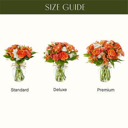 Apricot Glow Bouquet –  Awesome Blossom Flowers And Gifts, Citrus Heights CA