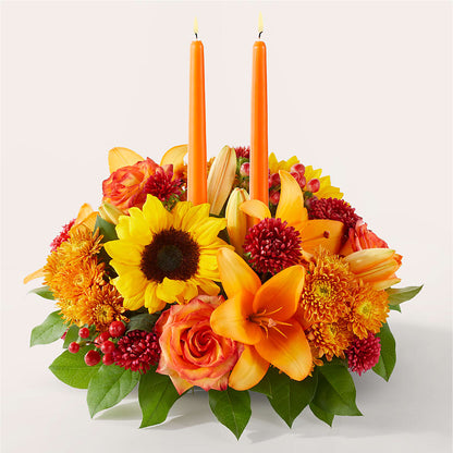 Grateful Centerpiece –  Awesome Blossom Flowers And Gifts, Citrus Heights CA