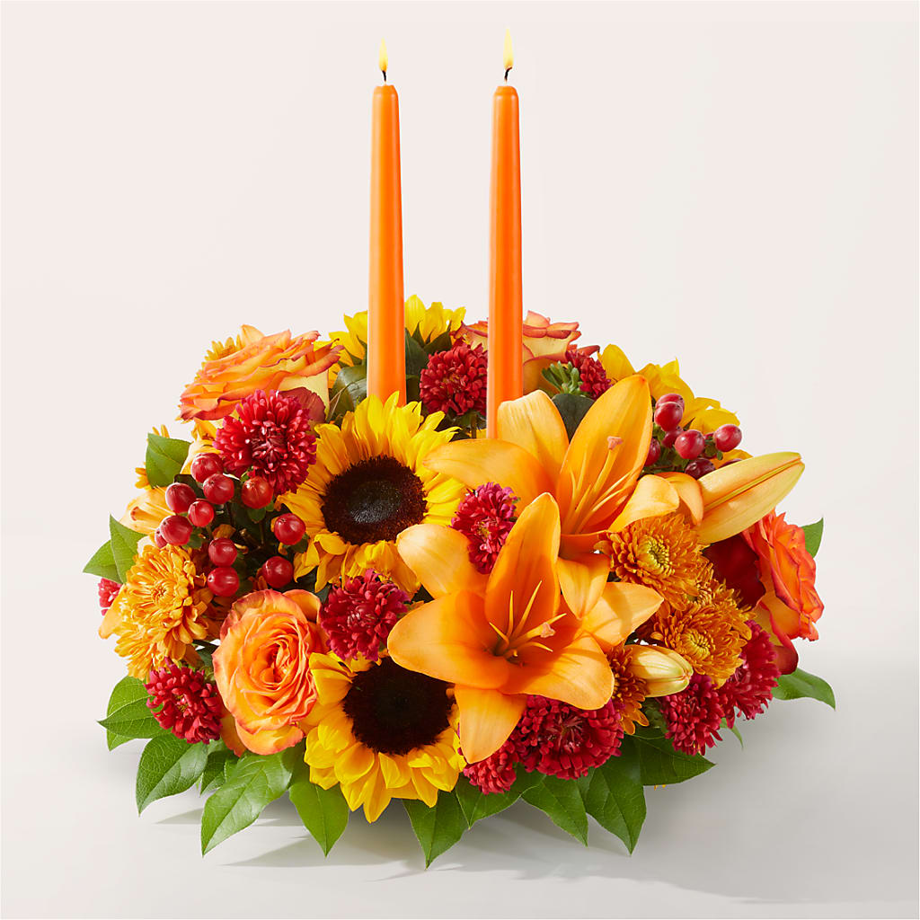 Grateful Centerpiece –  Awesome Blossom Flowers And Gifts, Citrus Heights CA