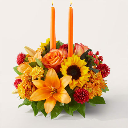 Grateful Centerpiece –  Awesome Blossom Flowers And Gifts, Citrus Heights CA