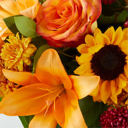 Grateful Centerpiece –  Awesome Blossom Flowers And Gifts, Citrus Heights CA